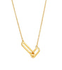 Necklace Fusion in gold- Byrne