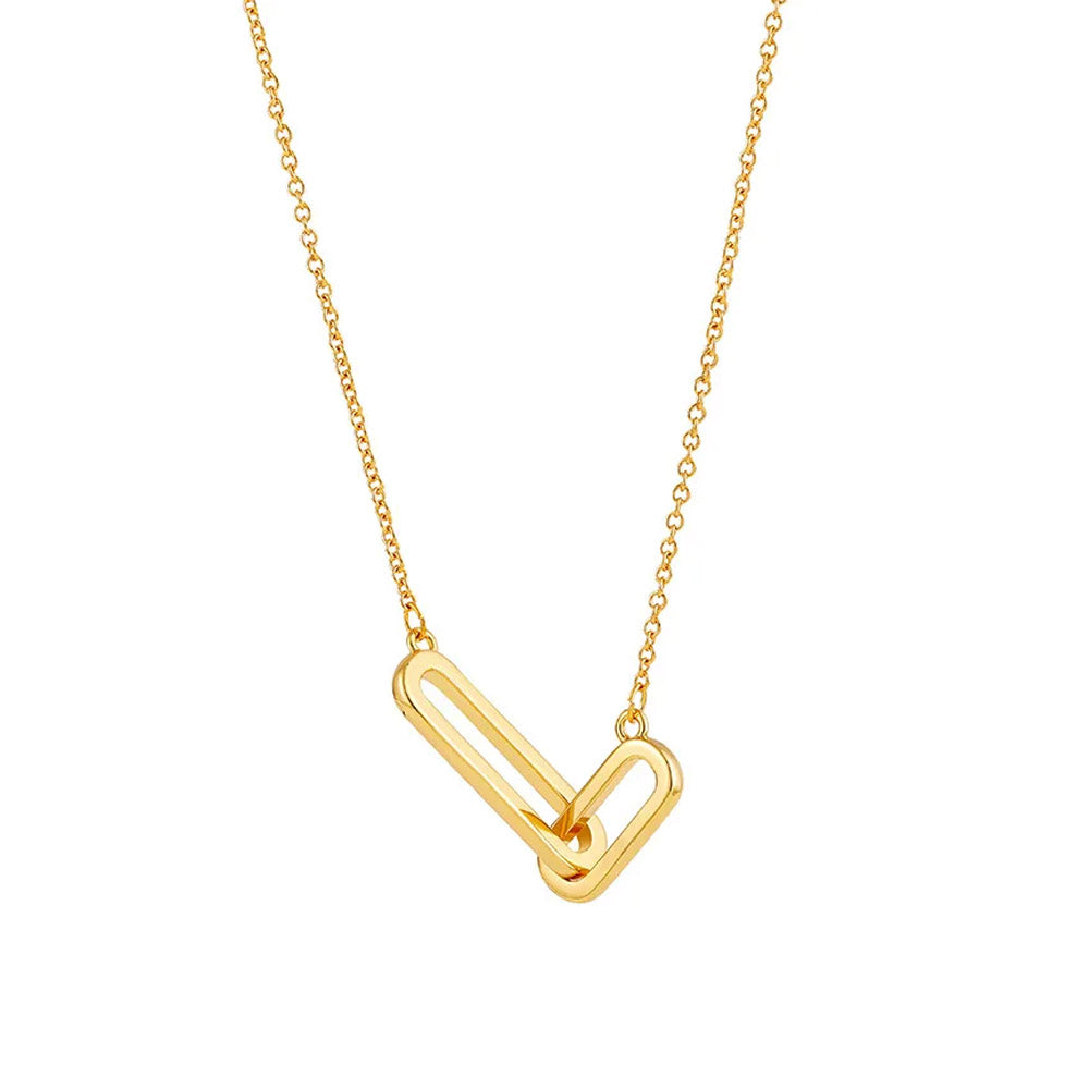 Necklace Fusion in gold- Byrne
