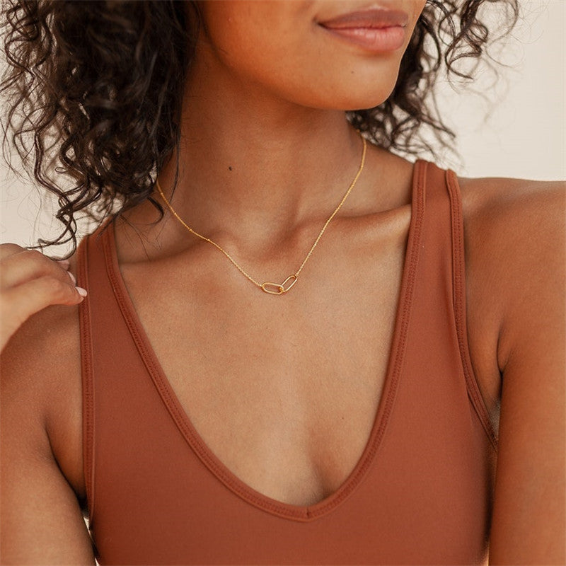 Necklace Fusion in gold- Byrne