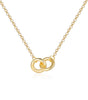 Necklace Twin in gold - Kaela