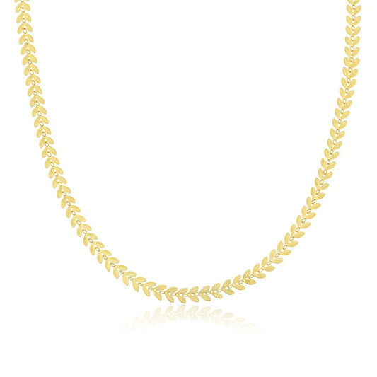 Necklace Livona's Peace  in gold and silver - Cabrera