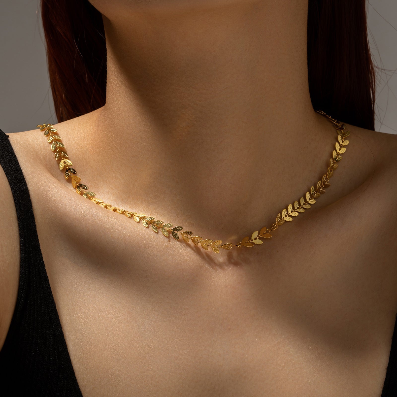 Necklace Livona's Peace  in gold and silver - Cabrera