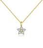 Necklace Mallow  in gold and silver - Acosta