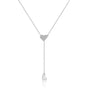 Necklace Tenderfall  in gold and silver- Jodia
