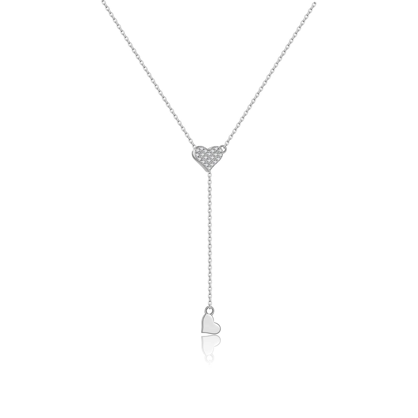 Necklace Tenderfall  in gold and silver- Jodia