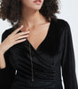 Necklace Tenderfall  in gold and silver- Jodia