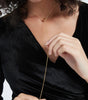 Necklace Tenderfall  in gold and silver- Jodia