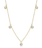 Pixie Pebbles necklace  in gold and silver - Litta