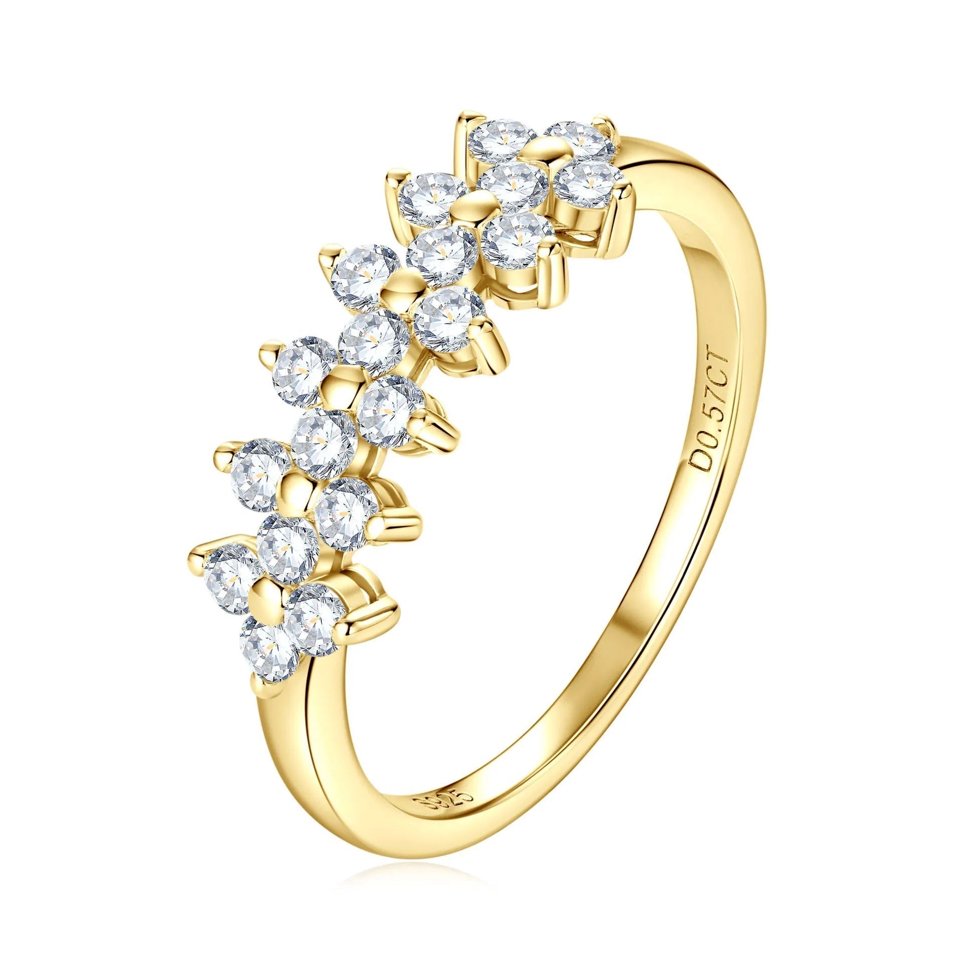 Ring Blooming Bouquet in gold and silver - Reilly