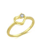 Ring Heartbeat  in gold and silver - Pearce