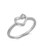 Ring Heartbeat  in gold and silver - Pearce
