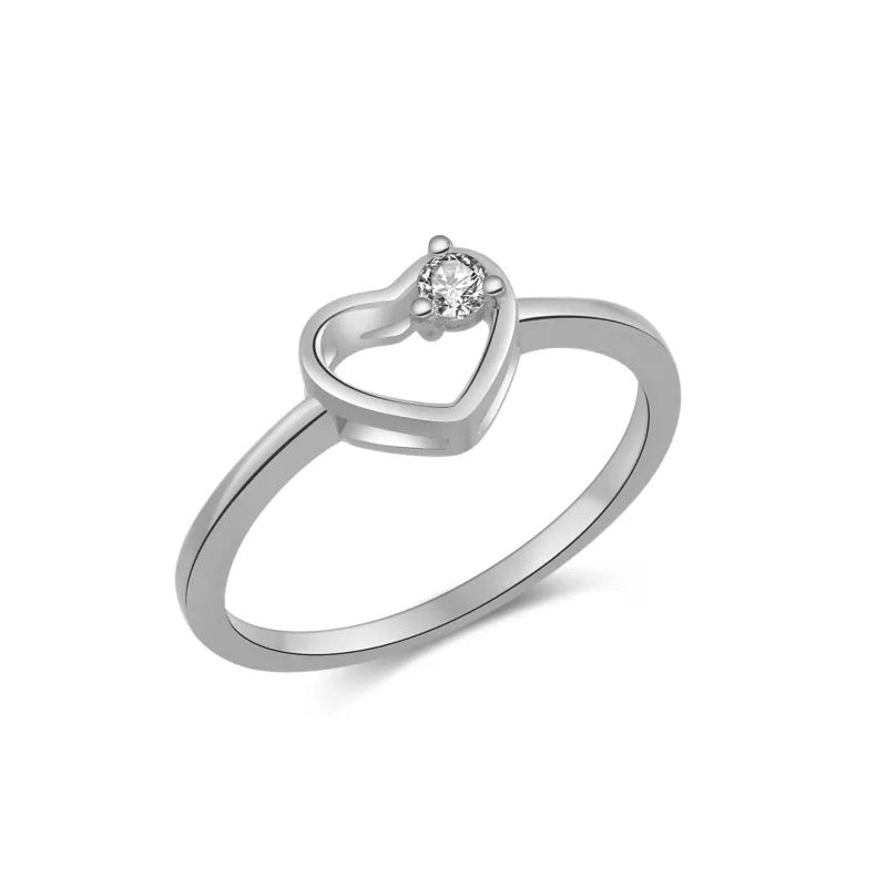 Ring Heartbeat  in gold and silver - Pearce