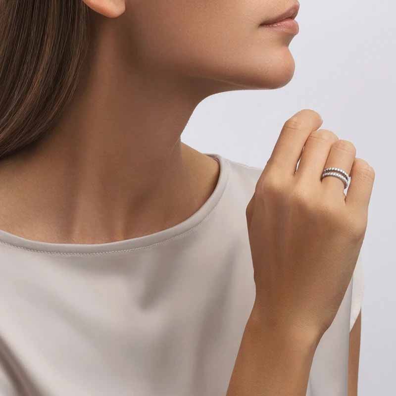 Ring Opulent in gold and silver - Bethany