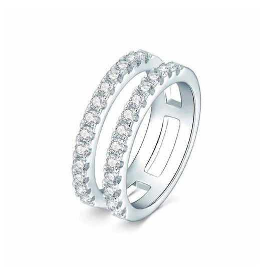 Ring Opulent in gold and silver - Bethany