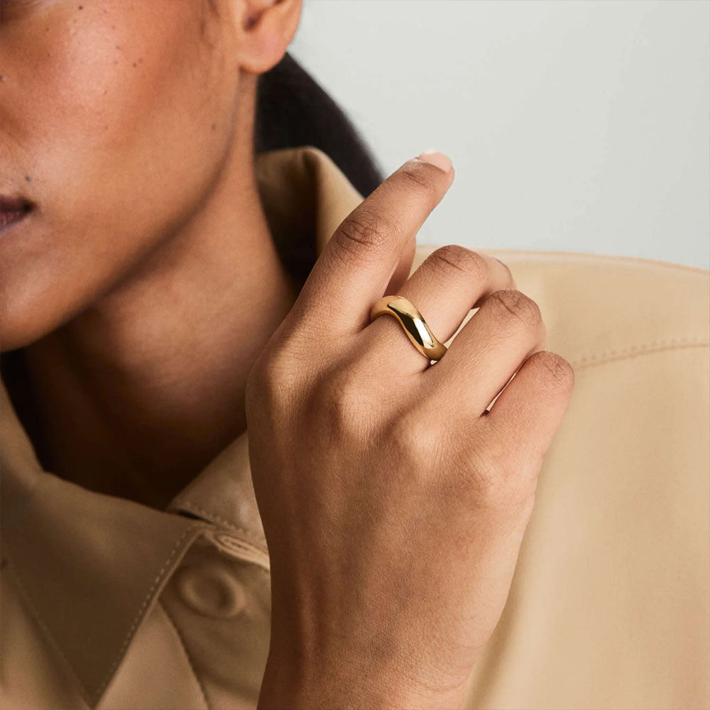 Ring Pure Line  in gold and silver - Archer