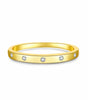 Ring Streamline s925 silver and gold - Wiley