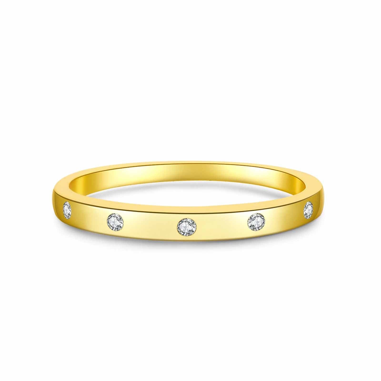 Ring Streamline s925 silver and gold - Wiley