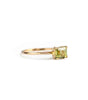 Ring Verde Vignette  in gold - Alisha