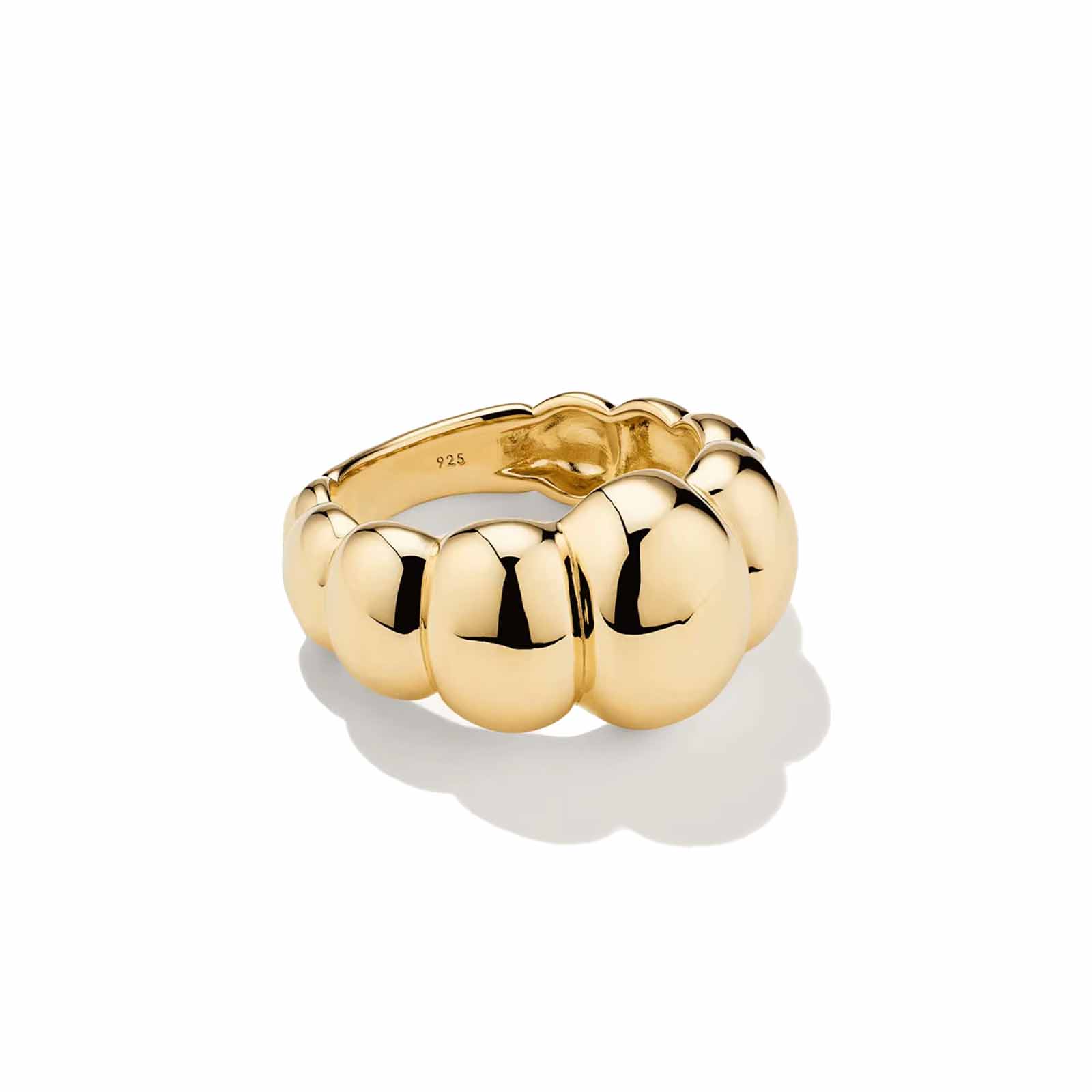 Ring Wave Crest in gold and silver - Miah