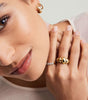 Ring Wave Crest in gold and silver - Miah