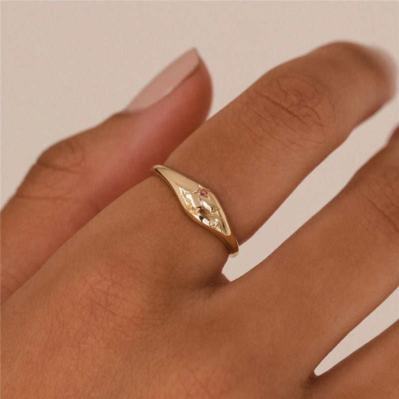 Ring Zodiac in gold - Yaretzi