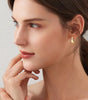 Earrings Sleek Touch in gold and silver - Bell