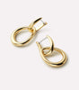 Elegant Geometric Earrings in gold - Harriet