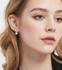 Earrings Sleek Touch in gold and silver - Bell