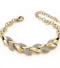 Gold Bracelet with Crystals - Timeless Elegance for Women - Lore