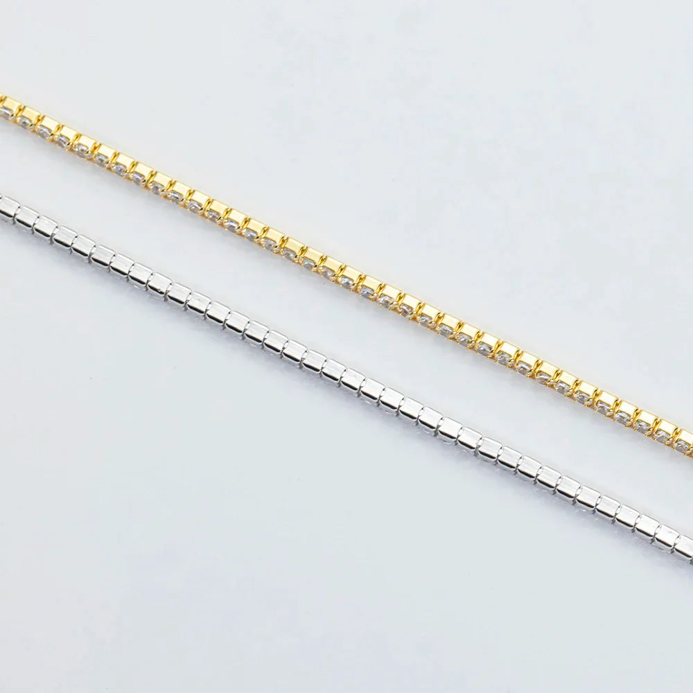 Bracelet Single Row  in gold and silver - Ulises