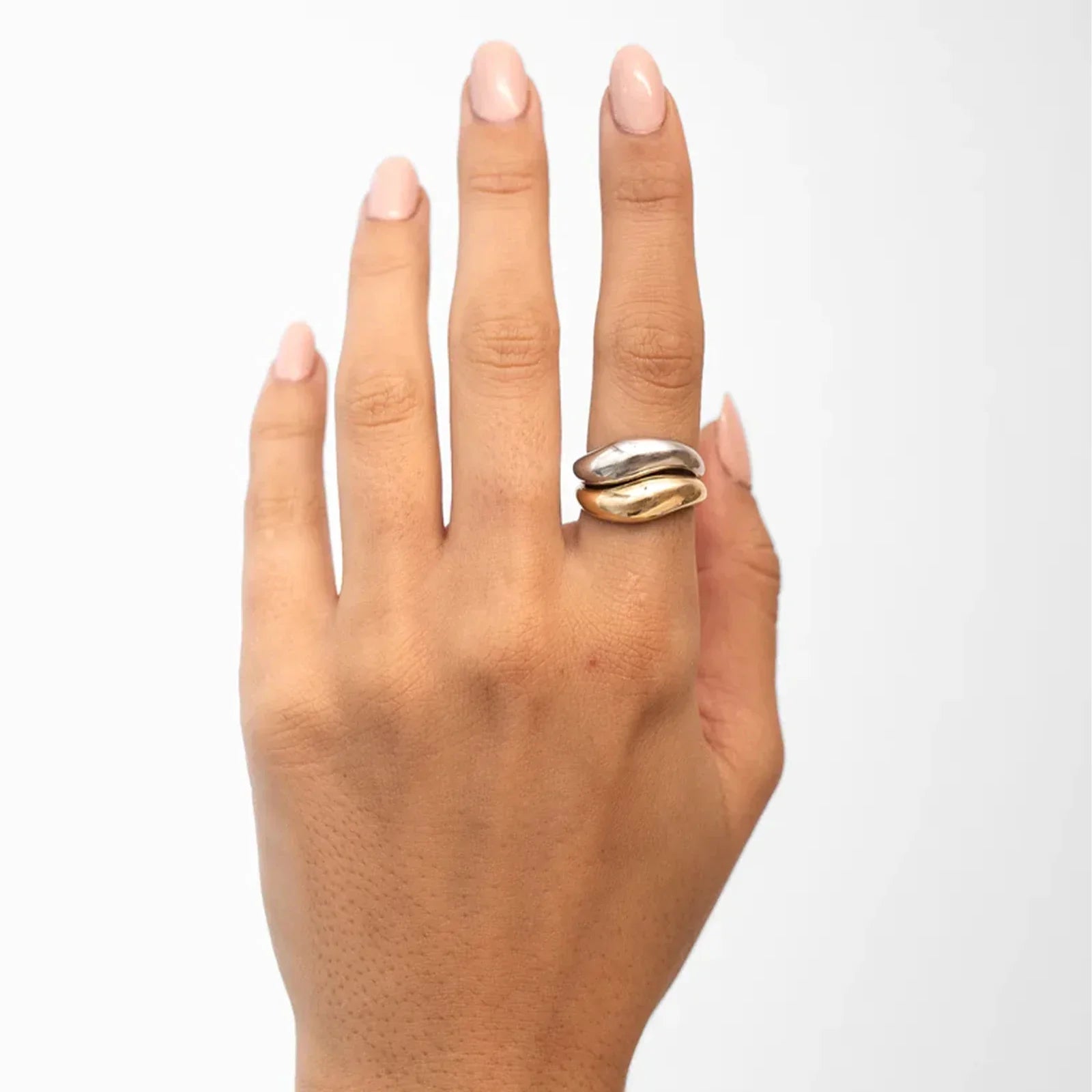 Ring Pure Line  in gold and silver - Archer