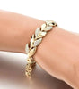 Gold Bracelet with Crystals - Timeless Elegance for Women - Lore