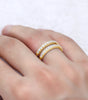 Ring Opulent in gold and silver - Bethany