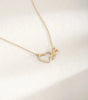 Necklace Amora in gold and silver - Abril