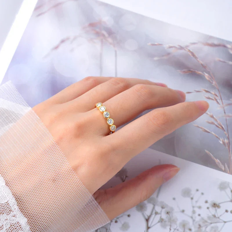 Ring Natalia's Treasure  in gold and silver  - Davida