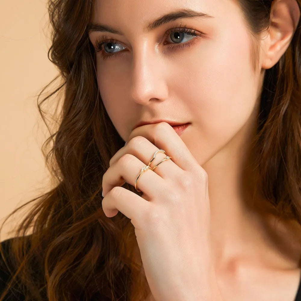Ring Swayline Gold - Eleny