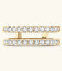 Ring Opulent in gold and silver - Bethany