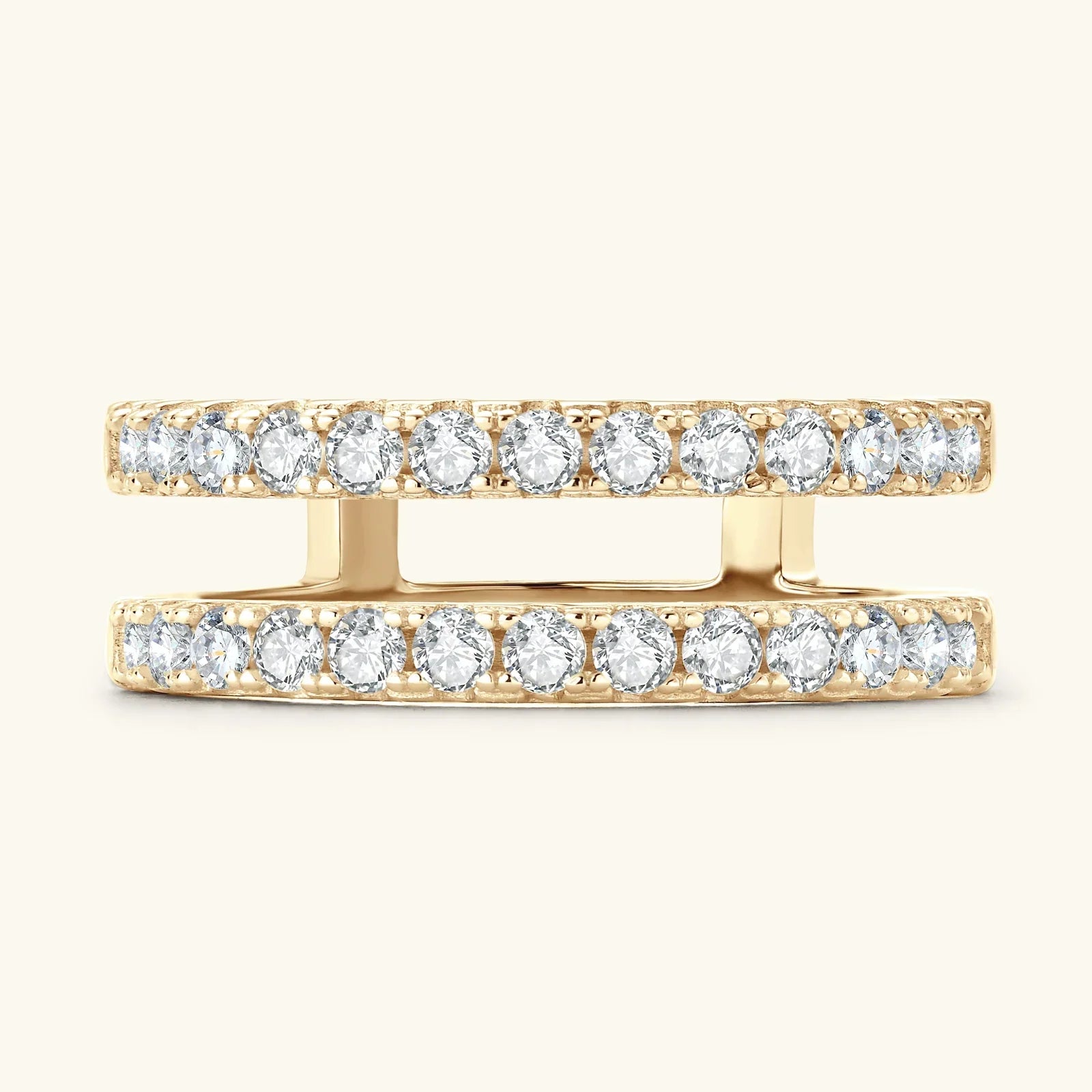 Ring Opulent in gold and silver - Bethany
