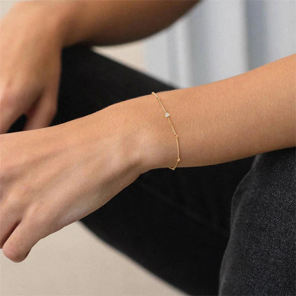 Bracelet Vibe Band  in gold and silver - Brittany