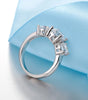 Sterling silver ring with sparkling crystals - Timeless elegance - Valente